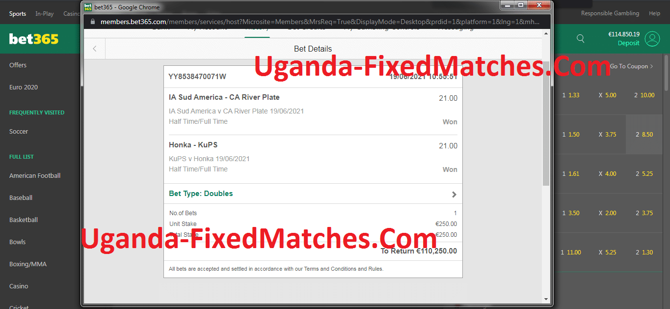 VIP Sure Fixed Matches