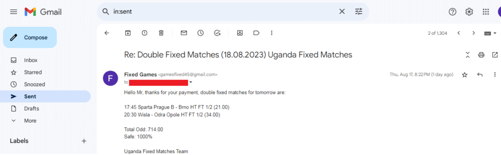Verified Sellers Fixed Matches Provider